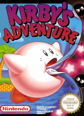 Kirby's Adventure (France) box cover front